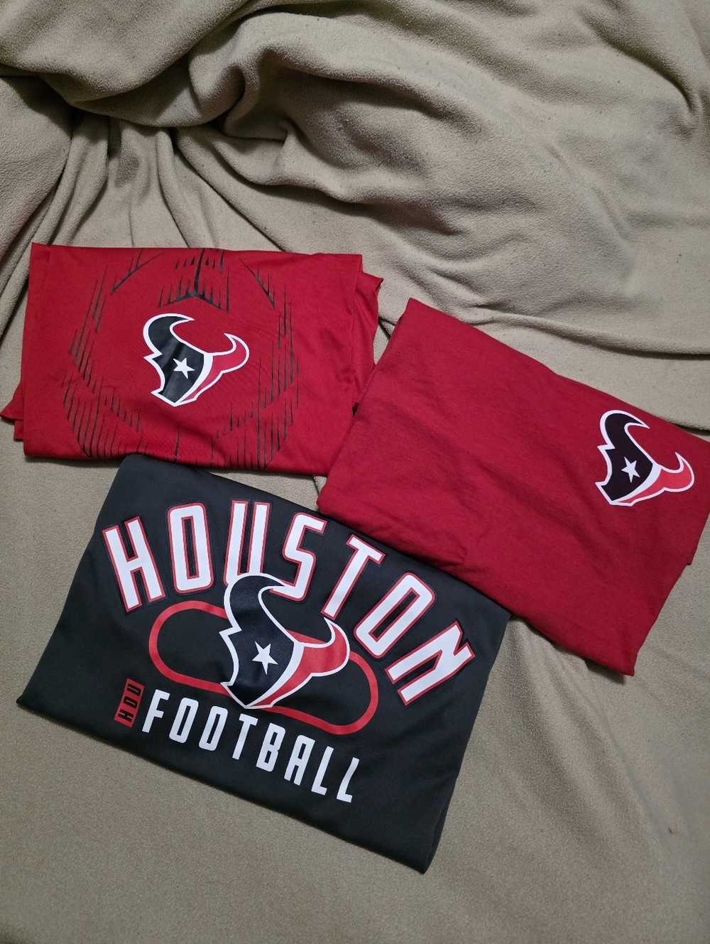 Houston Texans Mens Large Bundle Dri-Fit Nike